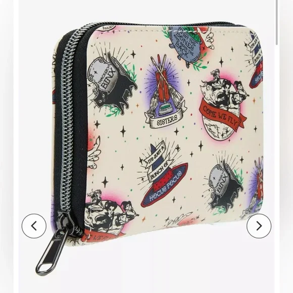 Loungefly Disney Hocus Pocus mini Backpack and Wallet set - Picture 7 of 10